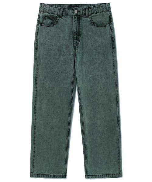 mahagrid (マハグリッド)    OVERDYED ACID DENIM PANT BLUE(MG2CFMD113A)