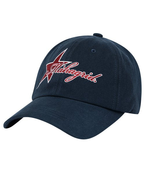 mahagrid (マハグリッド)    STAR LOGO BALL CAP NAVY(MG2CFMAB31A)
