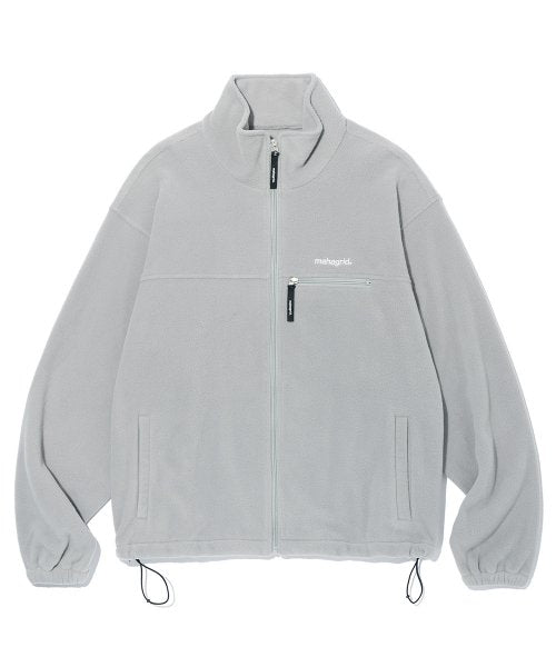 mahagrid (マハグリッド)     MICRO FLEECE JACKET GREY(MG2CFMB960A)