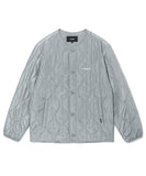 mahagrid (マハグリッド)     BASIC LOGO QUILTED JACKET GREY(MG2CWMB907A)