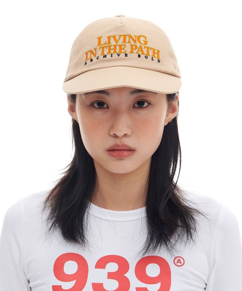 ARCHIVE BOLD (アーカイブボールド) EPISODE 5-PANNEL CAP #6 (BEIGE)