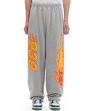 ARCHIVE BOLD (アーカイブボールド) BURNING SWEAT PANTS (GRAY)