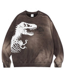 mahagrid (マハグリッド)     T-REX SUNFADED SWEATSHIRTS CHARCOAL(MG2CFMM440D)