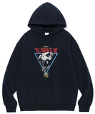mahagrid (マハグリッド)     T-REX 1993 TOUR HOODIE NAVY(MG2CFMM401D)
