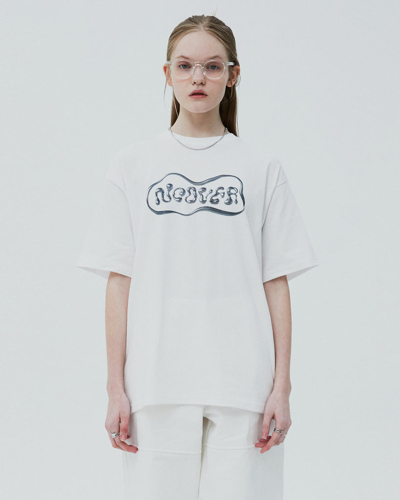 NCOVER(エンカバー)ORIGINAL 3D SPACE TSHIRT-WHITE