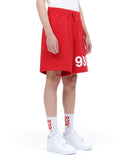 ARCHIVE BOLD (アーカイブボールド) 939 LOGO SWEAT SHORTS (DEEP RED)