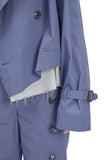 レイブレス(LABELESS) LIGHT BLUE PUREZA TRENCH JACKET