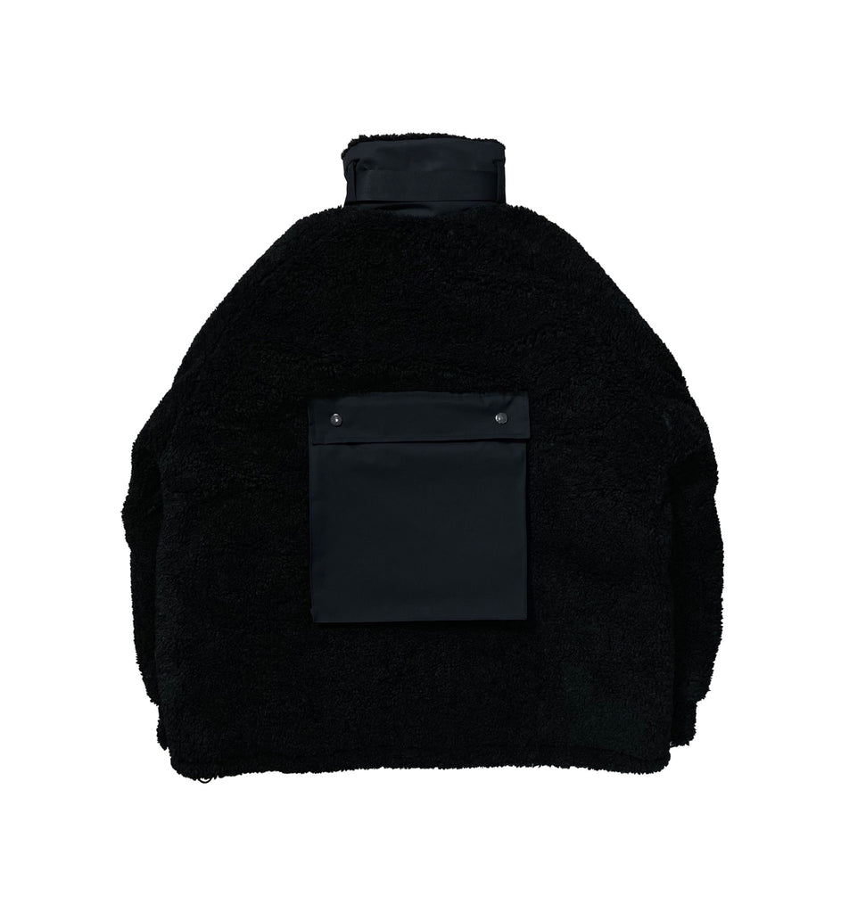 DAYDAF (デイダフ) DAYDAF COBRA BUCKLE FLEECE JACKET - BLACK