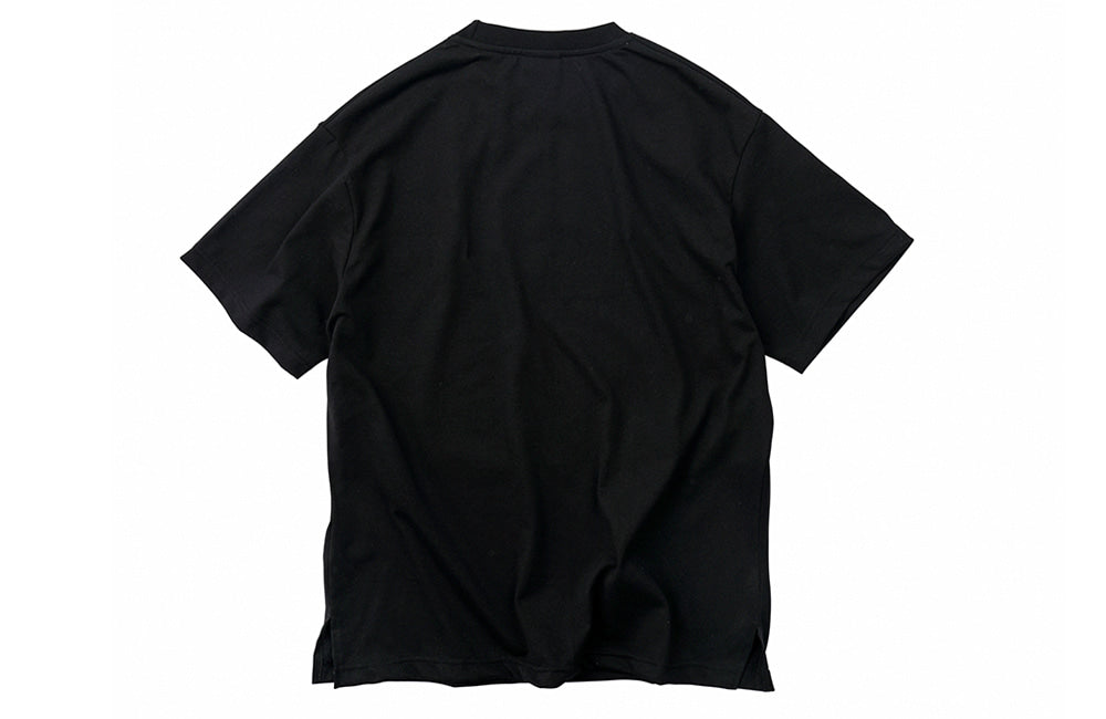 QUIETIST (クワイエティスト) Silhouette Logo T-Shirts (black)