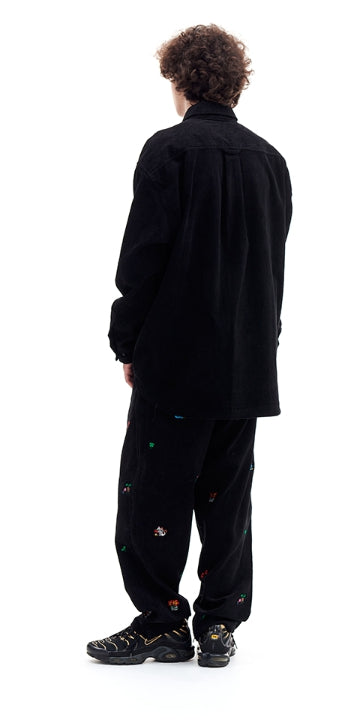 ARCHIVE BOLD (アーカイブボールド) AB X SSUN CORDUROY EASY PANTS (BLACK)