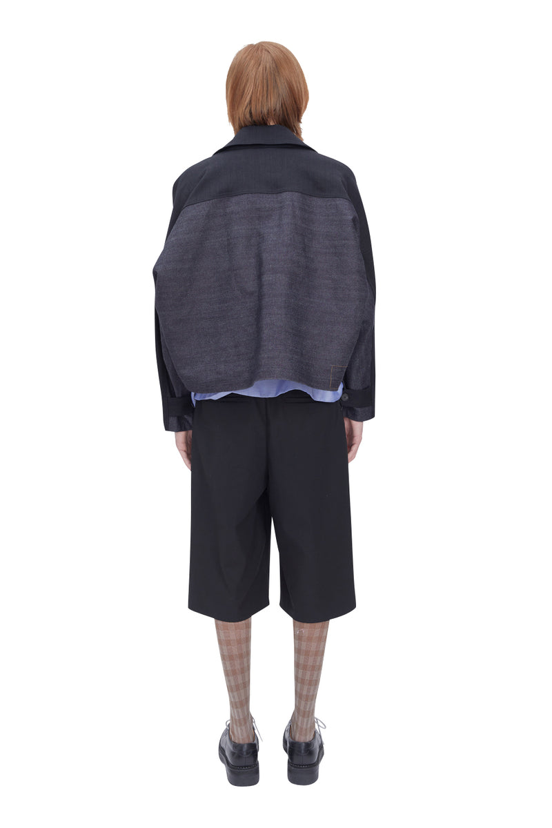 レイブレス(LABELESS) DENIM DOLMAN JACKET