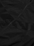 ディープリーク(DPRIQUE) CONTRAST TRACK JACKET BLACK/BLACK