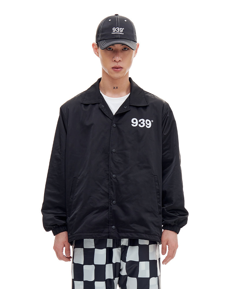 ARCHIVE BOLD (アーカイブボールド) TEAM 939 COACH JACKET (BLACK)