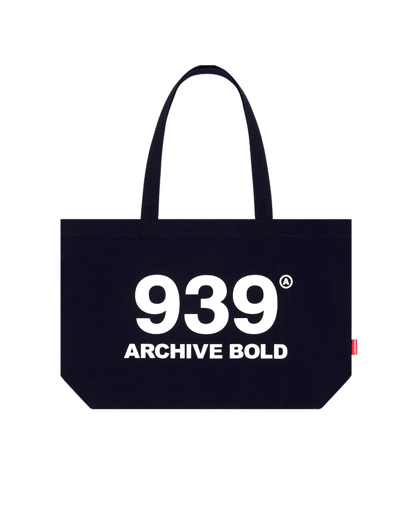 ARCHIVE BOLD (アーカイブボールド) 939 LOGO ECO BAG (BLACK)