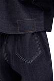 レイブレス(LABELESS) DENIM DOLMAN JACKET