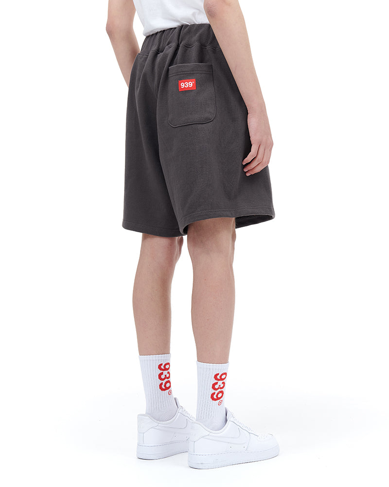 ARCHIVE BOLD (アーカイブボールド) 939 LOGO SWEAT SHORTS (DARK GRAY)