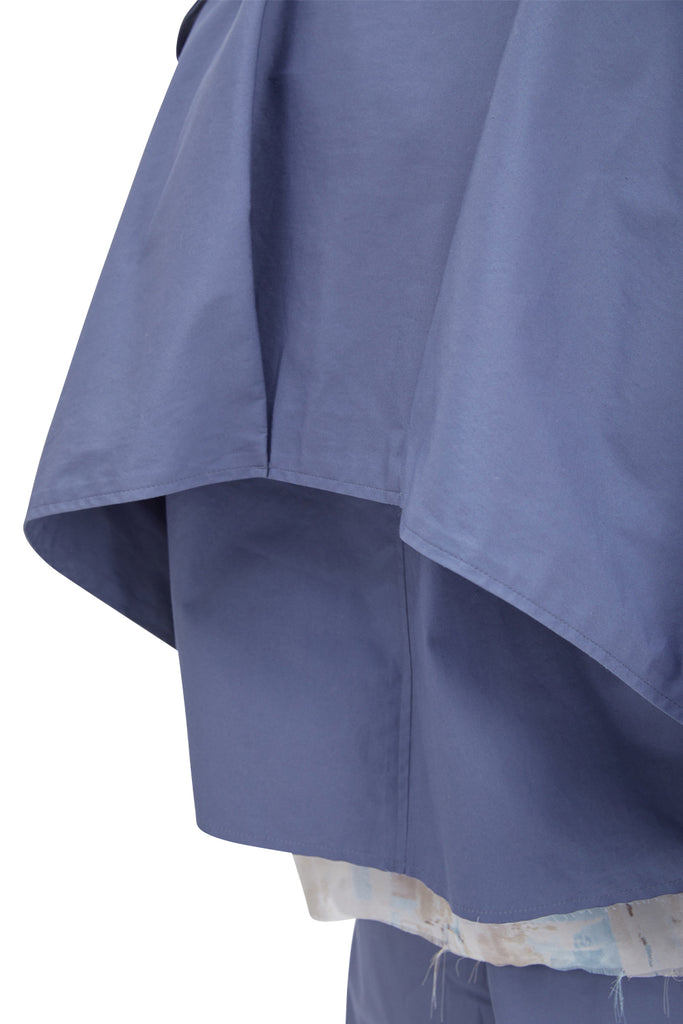 レイブレス(LABELESS) LIGHT BLUE PUREZA TRENCH JACKET