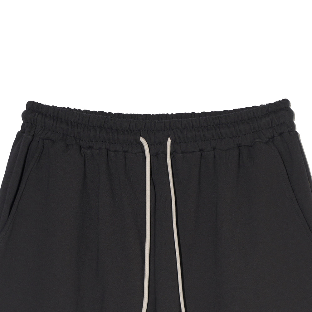 OVERR(オベルー) 21SU LABEL CHARCOAL COTTON SHORTS