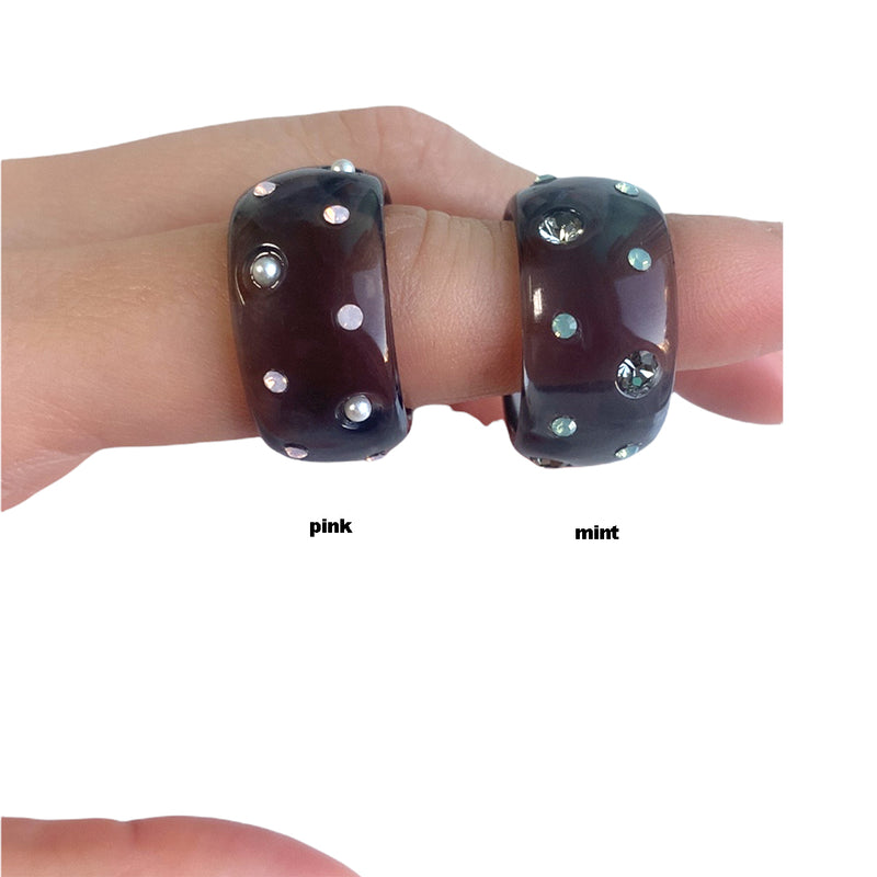 Nff(エヌエフエフ) 	 dot formica ring