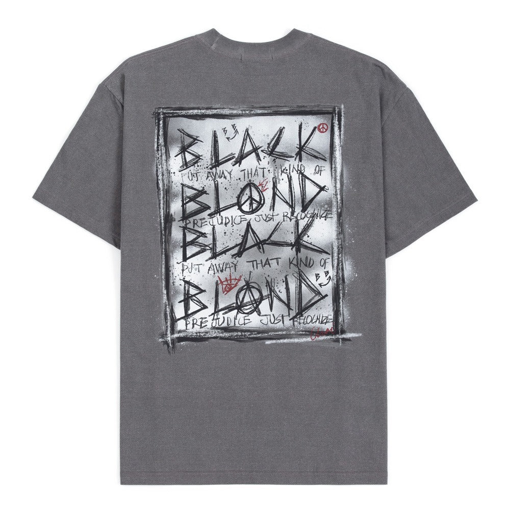 ブラックブロンド(BLACKBLOND) BBD Disorder Pigment T-Shirt (Gray)