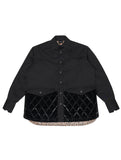 FM91.02 (エフエム91.02) SK8TE JACKET black