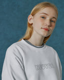 NCOVER(エンカバー)HOTFIX LOGO SWEATSHIRT-WHITE