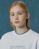 NCOVER(エンカバー)HOTFIX LOGO SWEATSHIRT-WHITE