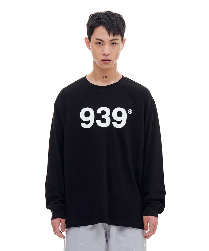 ARCHIVE BOLD (アーカイブボールド) 939 LOGO LONG SLEEVE (BLACK)