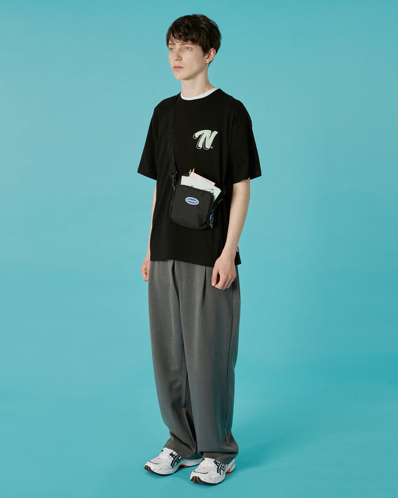 NCOVER(エンカバー)DOUBLE N TSHIRT-BLACK