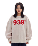 ARCHIVE BOLD (アーカイブボールド) 939 LOGO KNIT (IVORY)