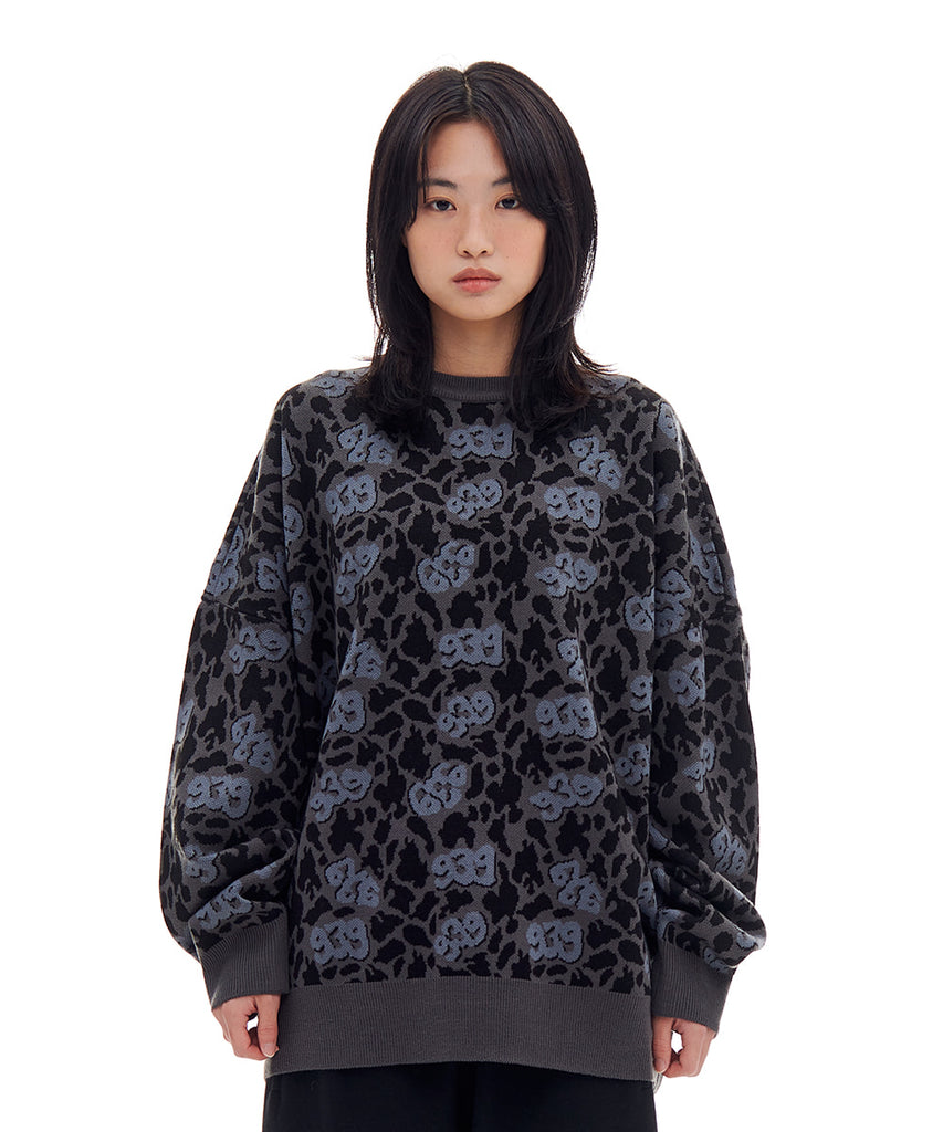 ARCHIVE BOLD (アーカイブボールド) 939 PATTERN KNIT (BLACK)