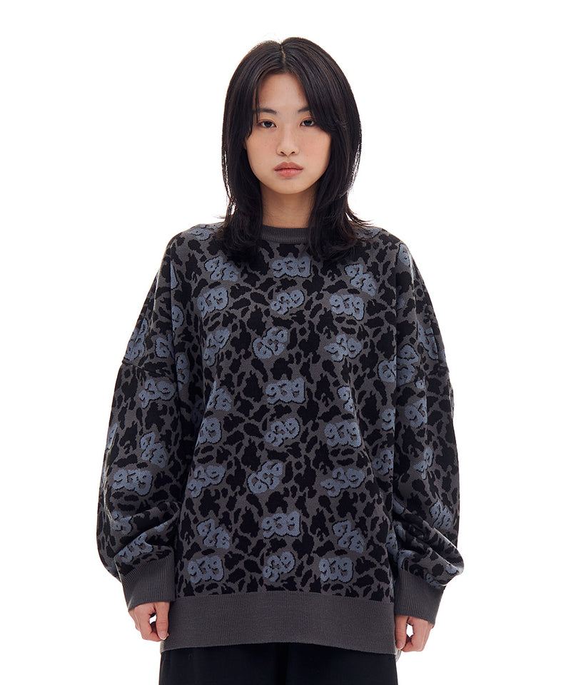ARCHIVE BOLD (アーカイブボールド) 939 PATTERN KNIT (BLACK)