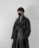 トレンディウビ(Trendywoobi) Tr Black strap trenchcoat ver.2