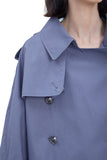 レイブレス(LABELESS) LIGHT BLUE PUREZA TRENCH JACKET
