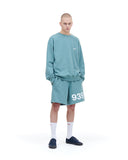 ARCHIVE BOLD (アーカイブボールド) 939 LOGO SWEAT SHORTS (MINT)