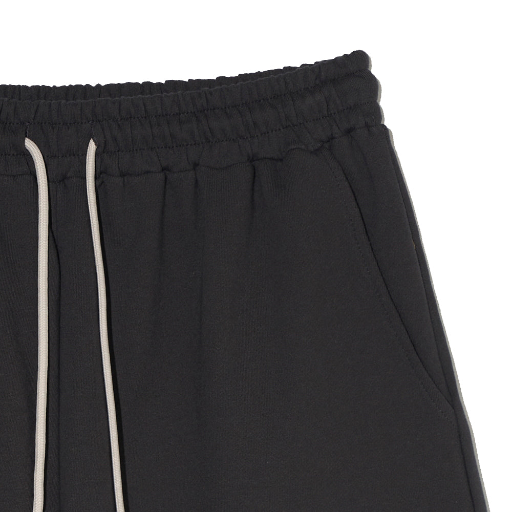 OVERR(オベルー) 21SU LABEL CHARCOAL COTTON SHORTS