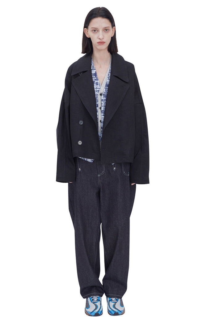 レイブレス(LABELESS) DENIM DOLMAN JACKET