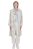 レイブレス(LABELESS) IVORY UPSIDE DOWN LONG COAT