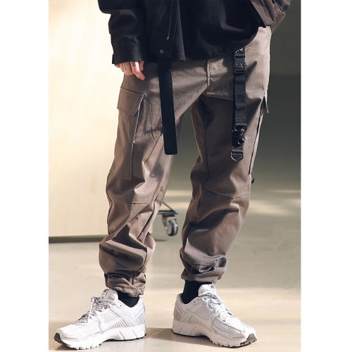 メスノウン(MASSNOUN) SL LOGO SECTION STRING PANTS MSNCP002-DG
