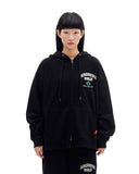 ARCHIVE BOLD (アーカイブボールド) ARCH LOGO HOOD ZIP-UP (BLACK)