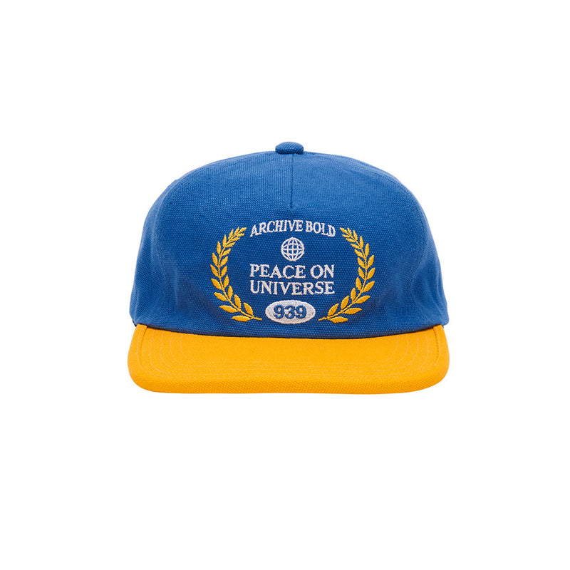 ARCHIVE BOLD (アーカイブボールド) CROWN WORK CAP (BLUE)