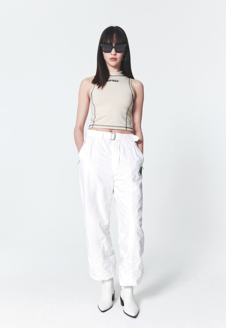 INPREP (インプレップ)Active Classic Cropped Top Ivory