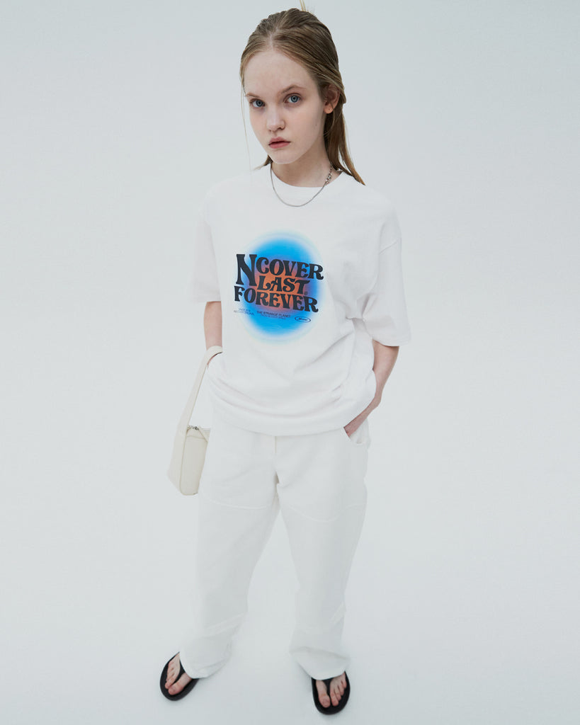 NCOVER(エンカバー)LAST FOREVER GRADATION TSHIRT-BLUE
