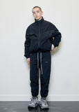 ディープリーク(DPRIQUE) CONTRAST TRACK JACKET BLACK/BLACK