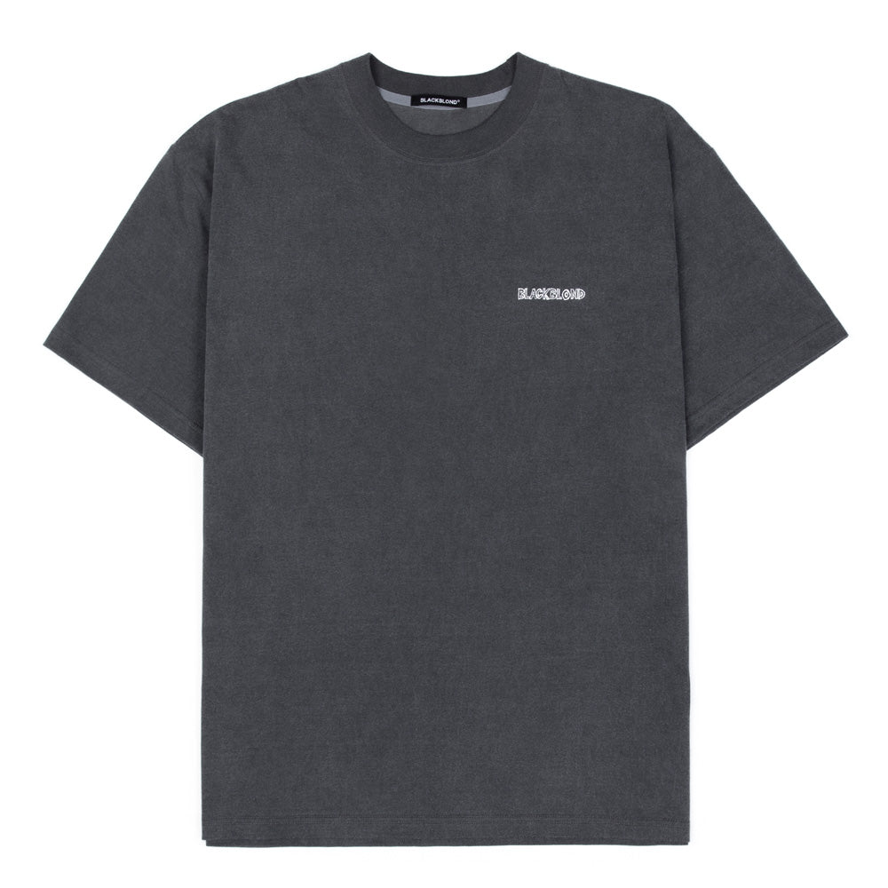 ブラックブロンド(BLACKBLOND) BBD Disorder Pigment T-Shirt (Charcoal)