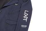 オウェンド(A-WENDE) Lost double jacket blue/black