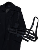 トレンディウビ(Trendywoobi) Tr Black strap trenchcoat ver.2