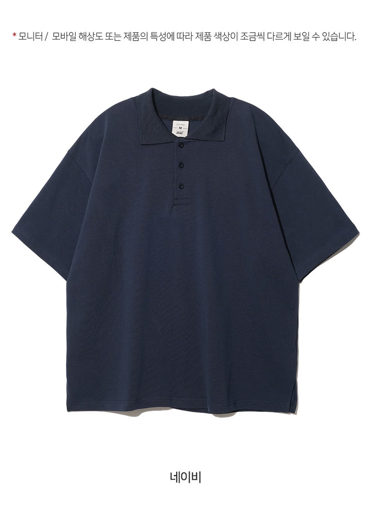 FEPL(ペプル) Dense collar half sleeve T-shirt YKST1348
