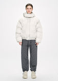 ディープリーク(DPRIQUE) HOOD PADDED JACKET - IVORY