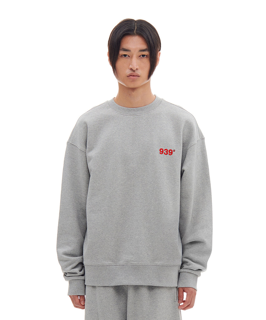 ARCHIVE BOLD (アーカイブボールド) 939 SMALL LOGO SWEAT SHIRTS (GRAY)